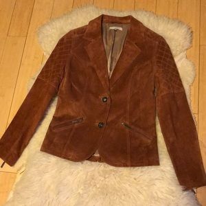 In Suede leather Cruzer jacket